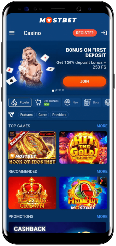 Download the Mostbet mobile application for Android from Nepal